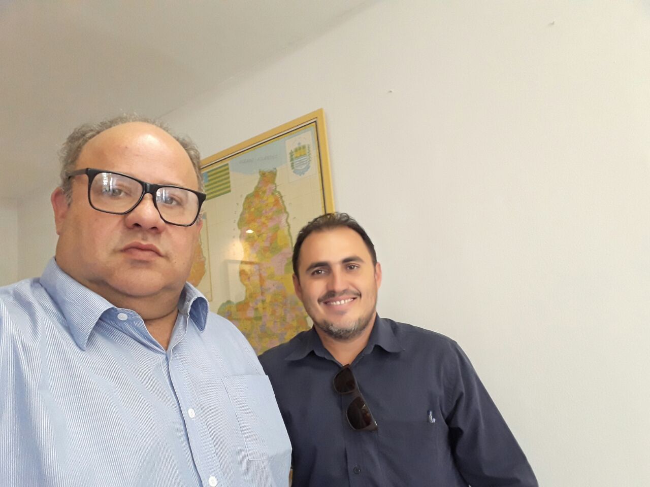 Secretário de Transportes de Água Branca participa de reunião para tratar sobre a municipalização do trânsito