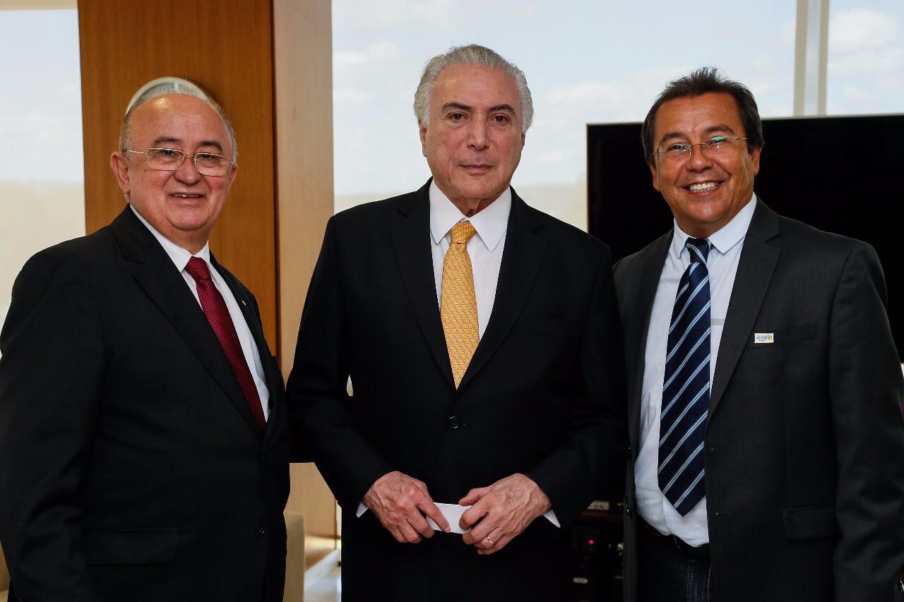 Prefeito Jonas Moura se reúne com presidente Michel Temer