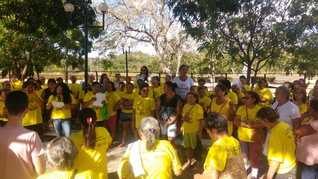 Assistência Social de Água Branca realiza visita ao Santuário Bethânia