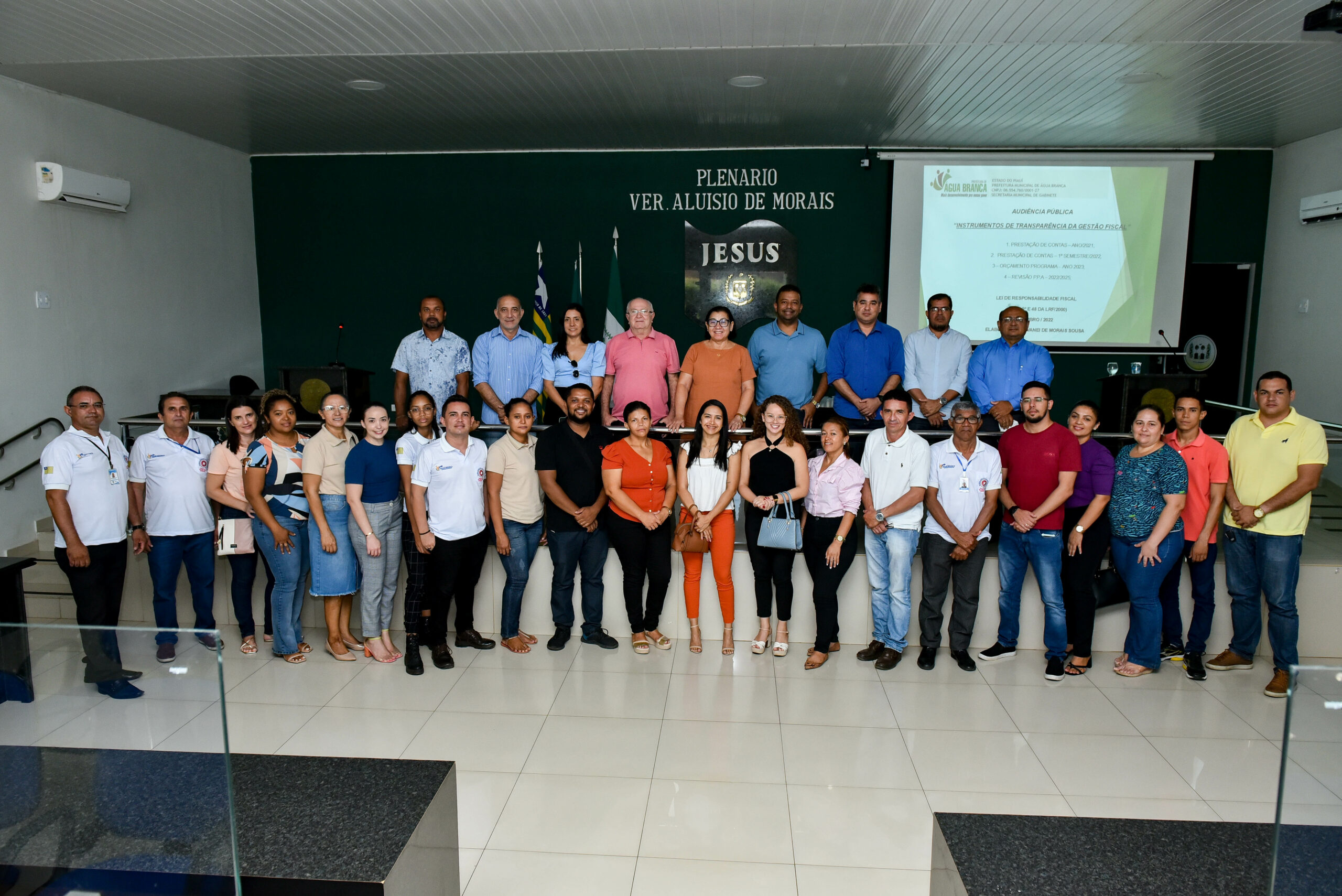 Prefeitura de Água Branca apresenta prestação de contas de 2021 e primeiro semestre de 2022