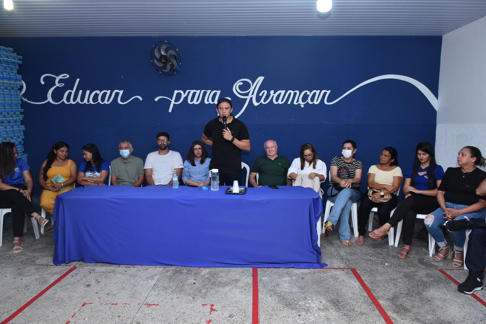 Prefeitura de Água Branca recepciona profissionais aprovados no teste seletivo para agente de atividade educacional