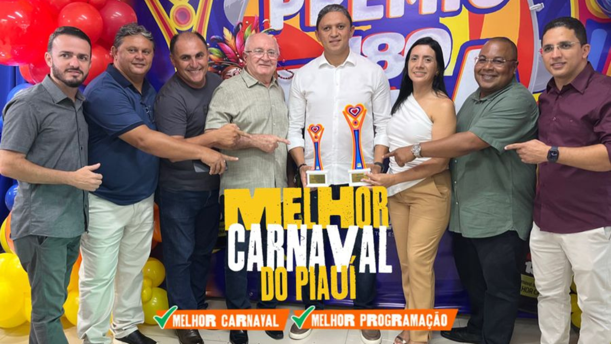 Carnaval de Água Branca é eleito pela 3ª vez o melhor do Piauí pelo portal 180graus