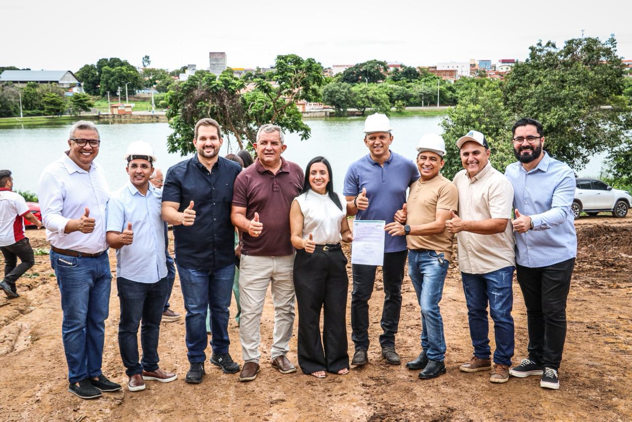Revitalização da Orla do Açude de Água Branca receberá quase R$ 15 milhões em investimentos